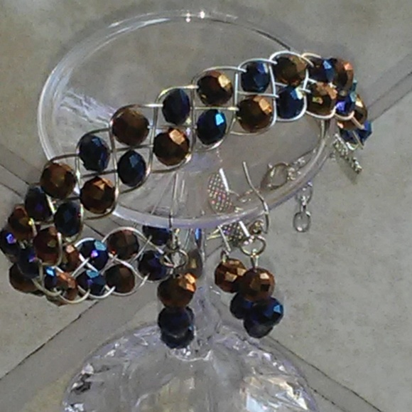 Handmade Bracelet & Earring set - Picture 1 of 2